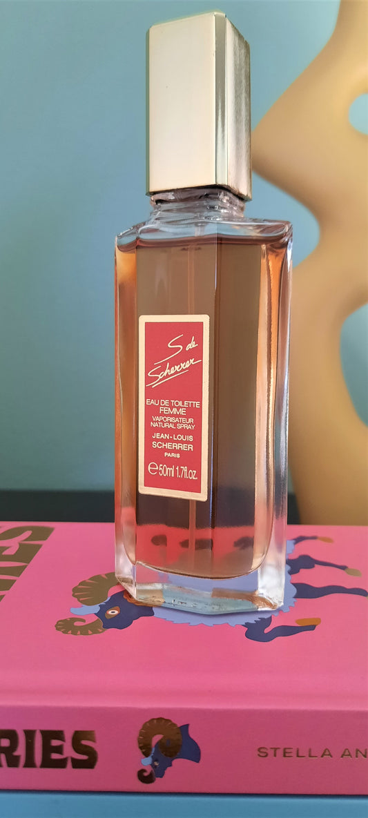 Jean-Louis Scherrer S de Scherrer Eau de Toilette 50ml vintage discontinued kopen. Scherre r parfum discontinued. Scherrer parfum vintage. Scherrer parfum buy discontinued.